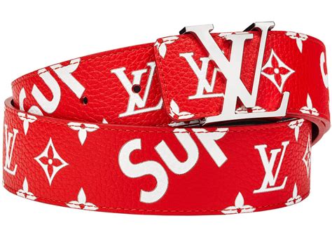 supreme louis vuitton belt.